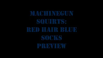 Gingerspyce Onlyfans _Free Machine Gun Anal Squirt Blue Sock