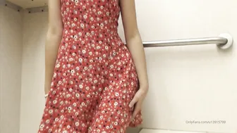 innocent asian 07.02.2020 21290321 my first ever public video Dressing room fun )