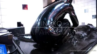 mistresshinako 20 05 2020 40942027 Vacuum bed Face Sitting Inflatable Sleep sack Clip