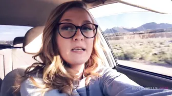 Molly Pills _Road Trip Flashing Naughty Hike Public Blowjob POV GFE