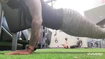 gabbyryan 05 09 2020 112520687 A quick look into my workout. Added