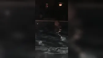 beckycrocker_Swimming in the neighbors pool... I let him record me twerking an_6596792