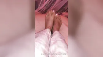 pinklilypad1 16 10 2020 141386858 How badly do you wish my pretty feet were wrapped a