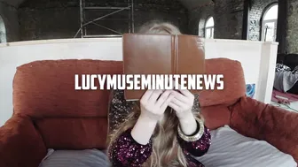 lucymuse It's lucymuseminutenews with a VERY IMPORTANT SMILE INDUCING museu