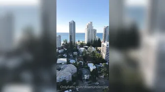 downundercple Giving the Gold Coast a morning view xx