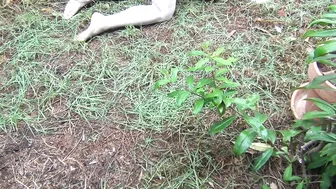 preggomilky Human cow video my girlfriend milking me in the garden. This is a