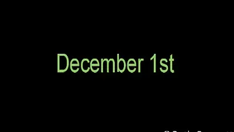 bethundressed 01.12.2018 Advent Calendar December 1st.. Ass Worship JOI Vid