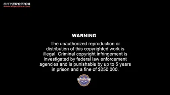 Shyerotica bitch in uniform touches nipples