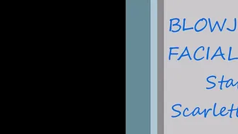 Scarlett Monroe pretty chick fucks pussy with black dildo