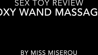 MissMiserlou Free!_Doxy_vibrator_unboxing,_review ManyVids