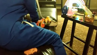 EmberLayne Ddlg stoner baby smokes and shows tits ManyVids