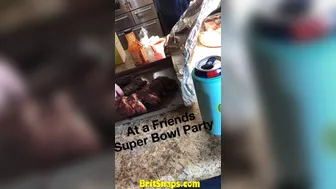 BouncyBritney Super BLOW Sunday Sneaky BJ ManyVids