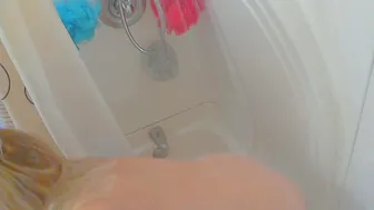 BouncyBritney 4 Spy on me in the Shower! ManyVids