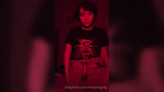 moonlighty_ 18 11.2020  3 Stripping my clothes red light