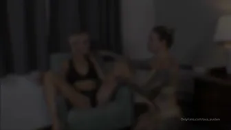 ava_austen 17 07.2019 NEW to OF. Hot Lesbian Chair Sex with Petite Luna