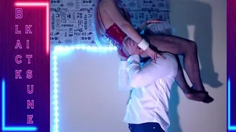 Black Kitsune onlyfans_082 Zero Two Bunny Fuck, Blowjob Y Cumshot