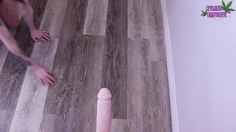 Ryland Babylove Red Pvc Bodysuit Fishnet Blowjob