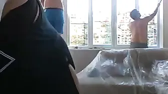 tattoo_couple77  hooker fuck her Creamy Pussy in public chat