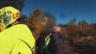 ManyVids  Mia Bandini I got a Ride on a Motorcycle and got Fucked in my Ass