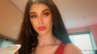 Mistress Karina onlyfans (2020 07 07) Impress Me by being a gross little loser cum in your dinner