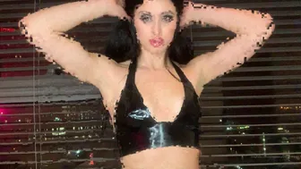 Mistress Karina onlyfans (2019 11 06) You re a pathetic perv for My latex tits