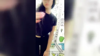 Mistress Karina onlyfans (2019 08 27) The terrible things I get up to in Euston station.... wish you were kneeling in here with Me