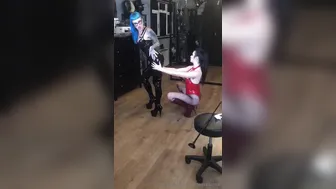 Mistress Karina onlyfans (2019 08 28) Shining up Miss Bliss latex ass