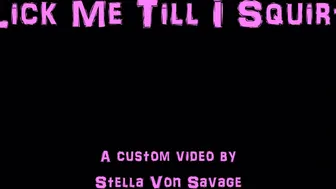 Stella_Von_Savage_096 - Lick Me Till I Squirt