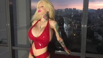Sabrina Sabrok onlyfans 2017 07 04 2252024 Sabrina Sabrok stripping in the window video