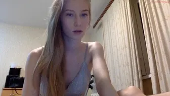 naydimeny naughty brunette is petting natural tits