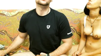 katyandmax  making her stop damp