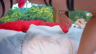 Mashayang шкварит свой розовый клитор