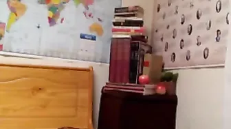 penny_trait  Pulled off her panties and showed what was between her legs