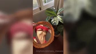 sara__mascara  Skinny babe pleases with her appearance