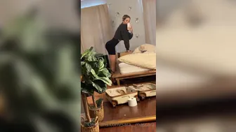 sara__mascara  Blissful doll chatting in fries