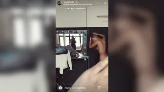 Anna Ioannova The sexy thing gracefully caresses to the camera all its charms