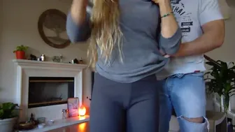 Nicole Aniston Mature slut pulls pussy while lying in a chair