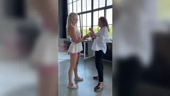 Ekaterina Enokaeva,  I shove a huge bottle in the ass