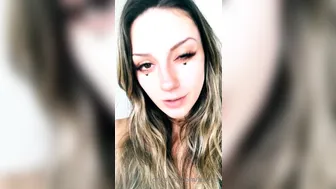 Blanc Noir, blancnoir, miss noir xx, izzy xx masturbating with a tampon in pussy