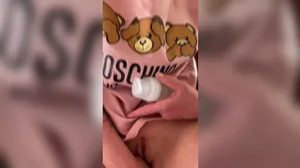 Alisa Mustang Cute little doll caresses big boobs