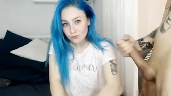 mineeett  doing awesome private show