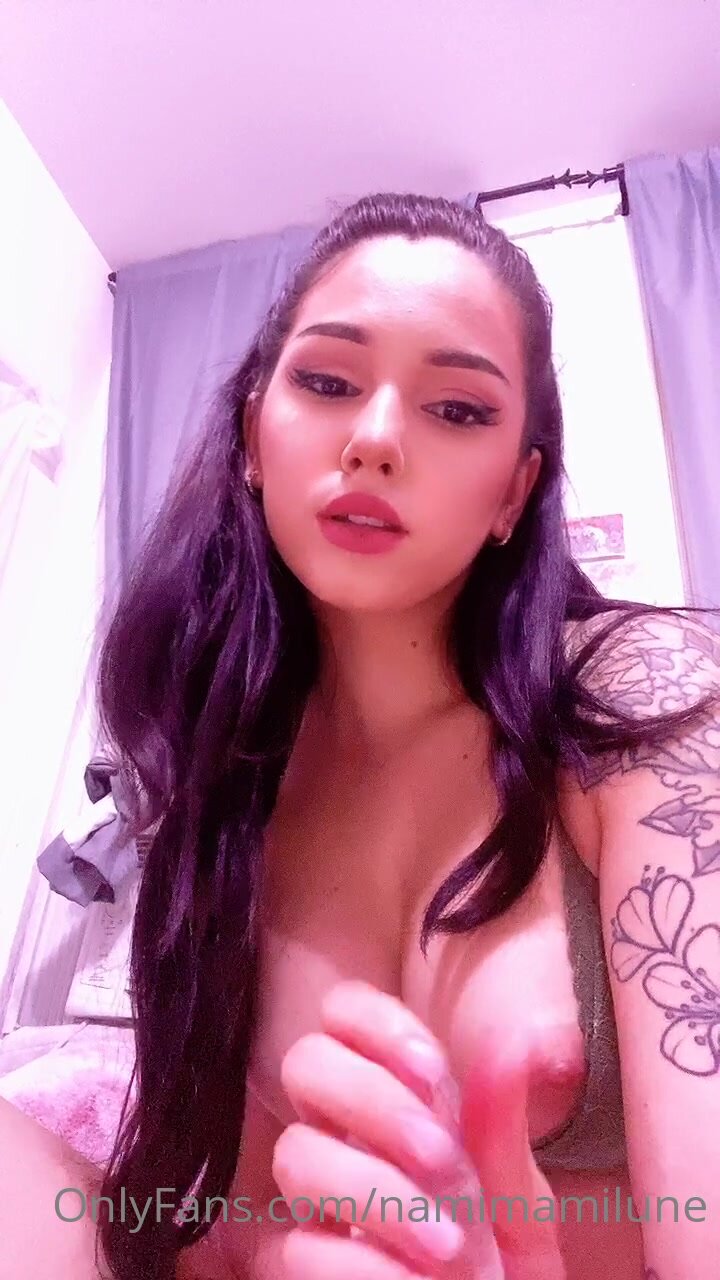 Namimamilune suck fuck dildo