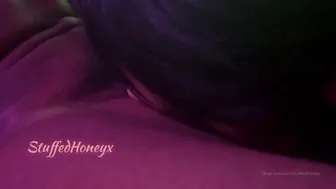 Stuffed Honey  onlyfans Black-haired prank masturbates with a vibrator