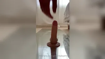 glitterbabyemily  onlyfans Luxurious lady mandrads both holes