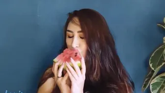 Louisa Khovanski aka louisakhovanski  onlyfans Adult woman arranging a portion of petting