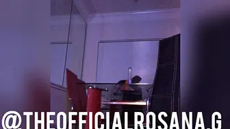 Rosecubana  onlyfans  amazing sex toy masturbation in the kitchen