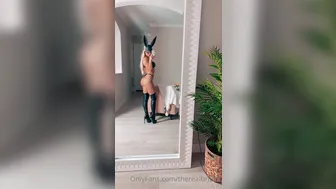 TheRealBrittFit  onlyfans Babe in socks fucks both holes