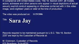 Sara Jay  onlyfans 12/12/2021 webcam video from CamSoda