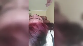 Luna Alessandra  onlyfans  Hot tits shake from fingering