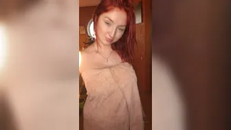 RedFoxOfficial  onlyfans  scrawny girl gets oiled up